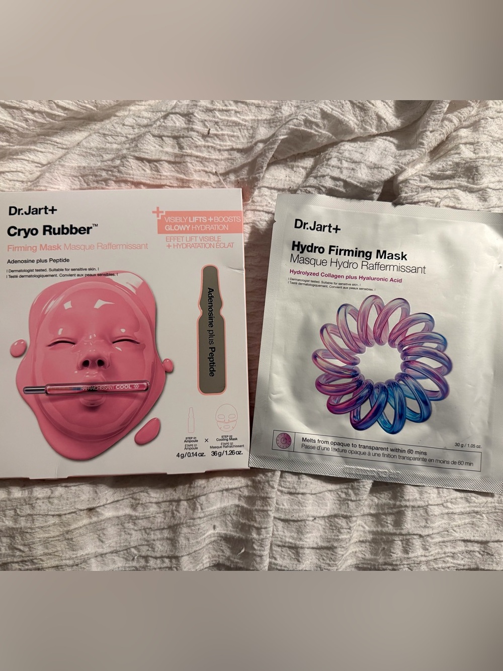 Dr. Jart+ Cryorubber & Hydro Firming Masks